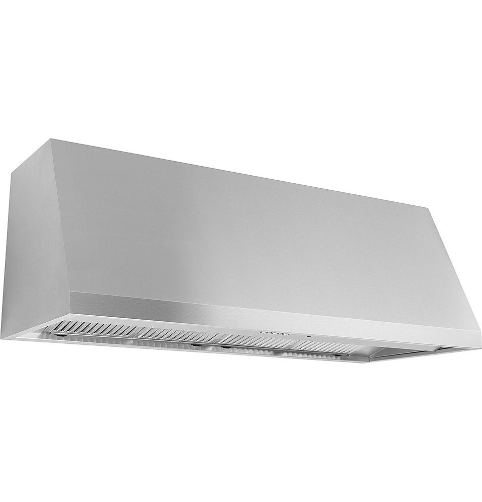 GE Profile - 48 Externally Vented Range Hood - Stainless steel