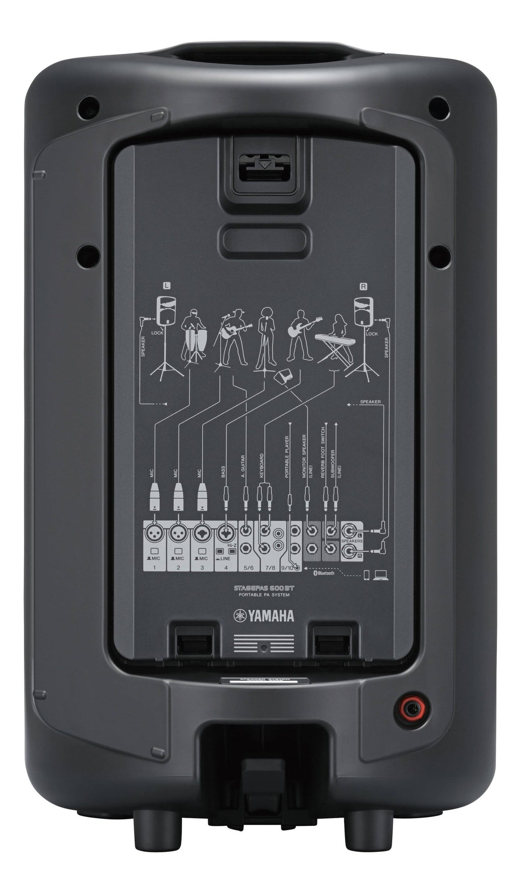 Yamaha Stagepas 600BT Portable PA System - 680W - Bluetooth