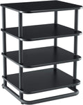 Sanus AV Media Stand with Built-in Cable Mangement & Adjustable Feet - Heavy Duty Design Holds 400lbs of Audio/Video Components - Features Simple 15-Minute Install & Includes All Hardware
