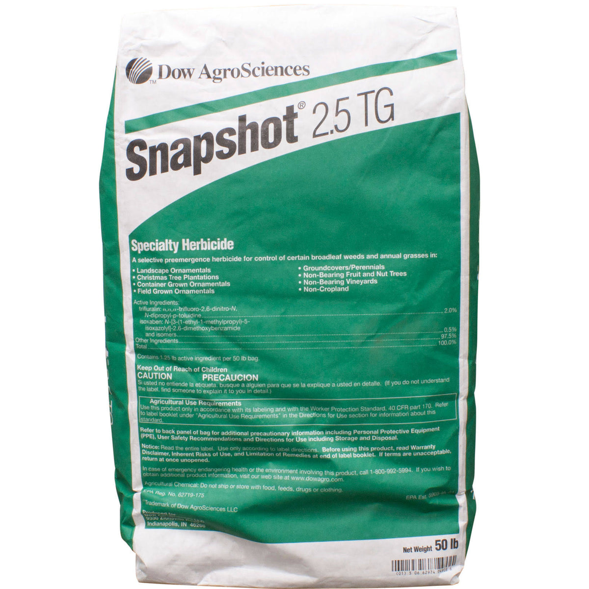 Snapshot 2.5 TG Specialty Herbicide - 50 lbs