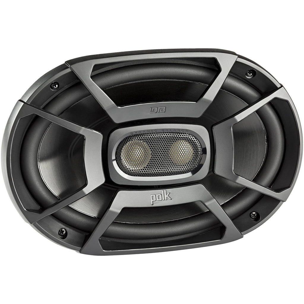 Polk 450 Watt 3-Way Car Boat Coaxial Stereo Audio Speakers Marine DB692 2 Pack
