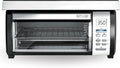 BLACK+DECKER Spacemaker Under-Counter Toaster Oven, Black/Stainless Steel, TROS1000D