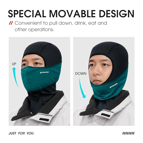 LONGLONG 1/2/3 Pack Balaclava Ski Mask Winter Full Face Mask Men Women, Shiesty Mask Sun Protector for Motorcycle Snowboard