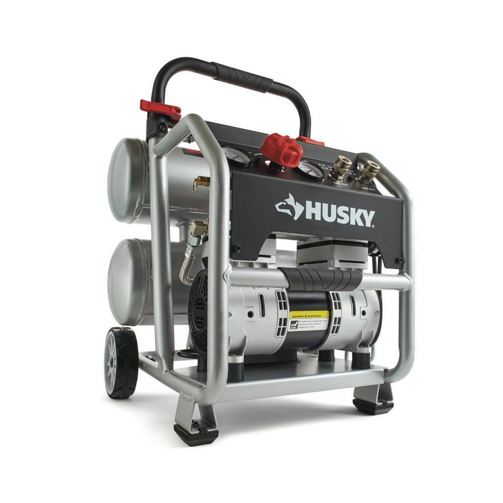 Husky 4.5 gal. Portable Electric-Powered Silent Air Compressor