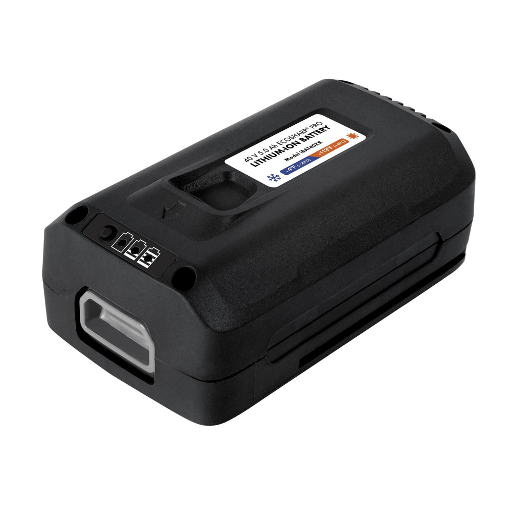 Snow Joe EcoSharp Pro Lithium-Ion battery, 40V 5.0 Ah, Ibat40xr