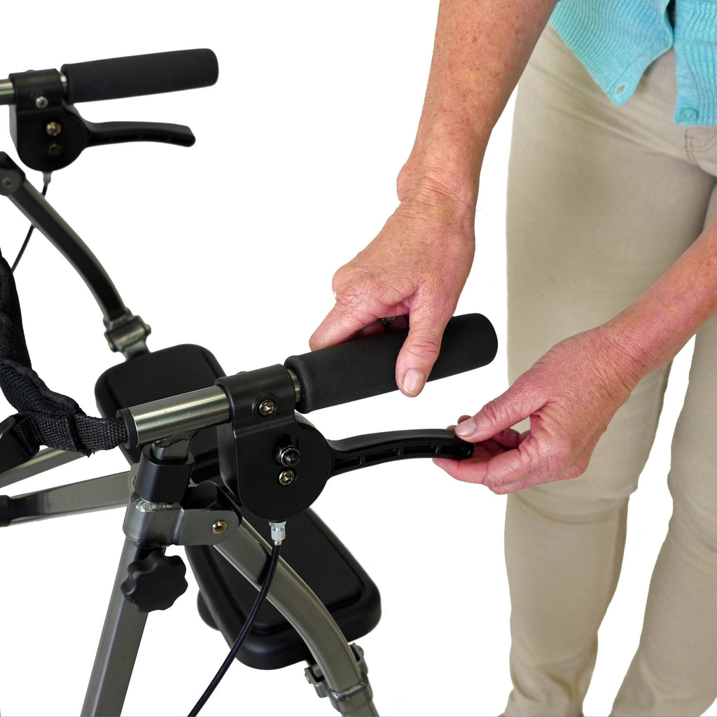 Able Life Space Saver Rollator Cobalt Blue - Each