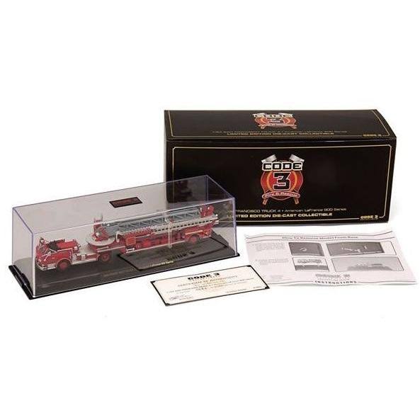 San Francisco Fire Truck 4 Alf 900 Series 1/64 Diecast Car Model by Code 3
