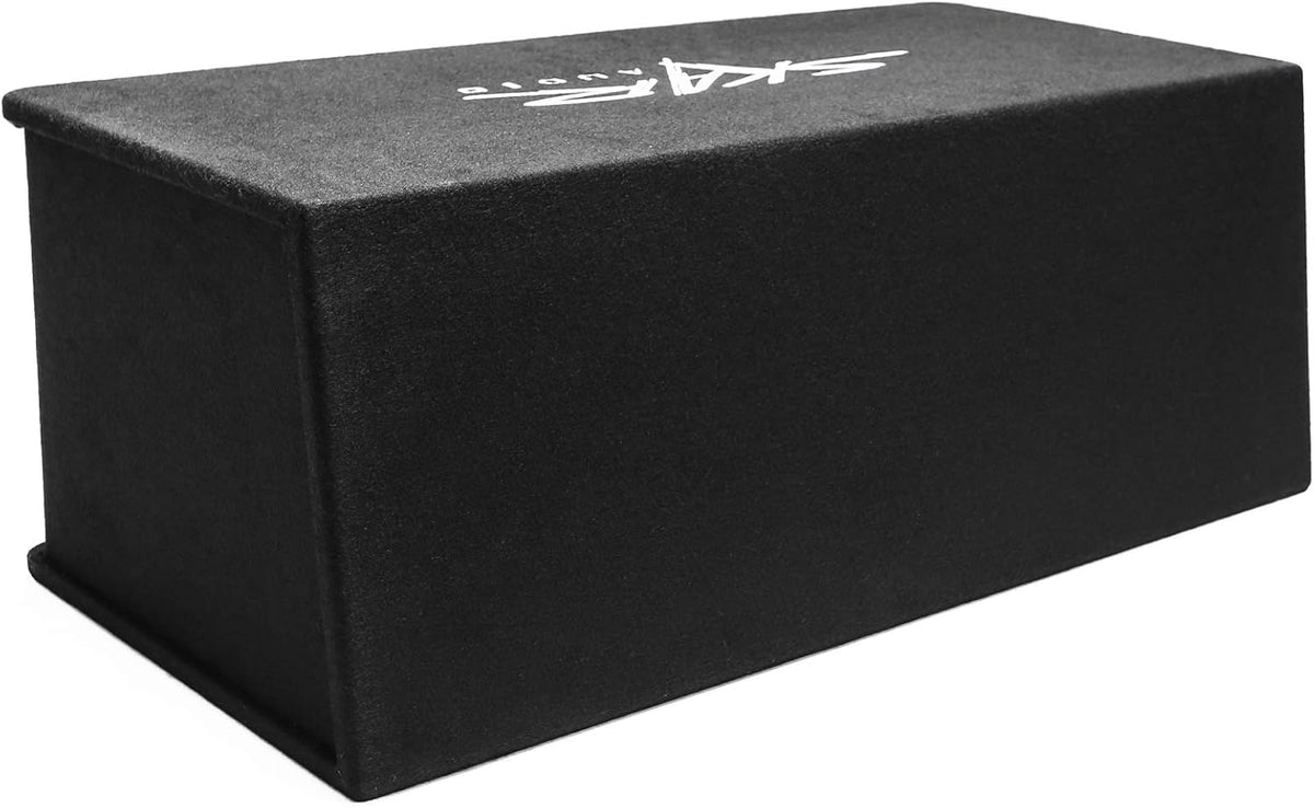 Skar Audio Dual 12 Complete 2,400 Watt SDR Series Subwoofer Bass Package - Includes Loaded Enclosure with Amplifier