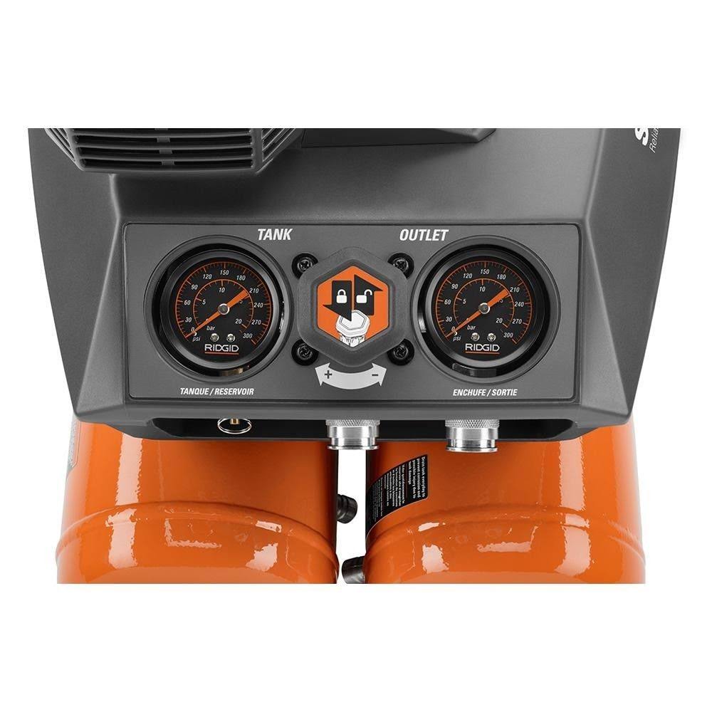 Ridgid 4.5 gal. Portable Electric Quiet Air Compressor