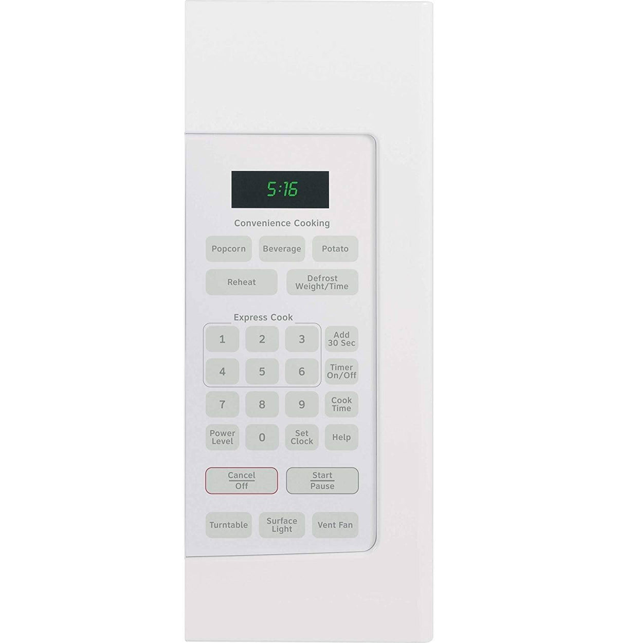 Hotpoint RVM5160DHWW 1.6 Cu. ft. Over-the-range Microwave Oven - White